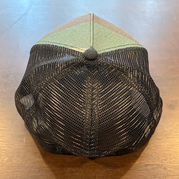 NWOT Roman Atwood Smile More Camo Trucker Hat - Picture 2 of 3